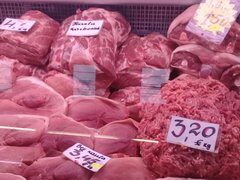 Prix d'épicerie en Lettonie, Viande de porc