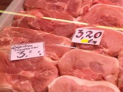 Lebensmittelpreise in Lettland, Schweinefleisch