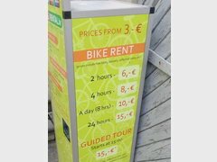 Preise in Riga für Unterhaltung, Fahrradverleih in Riga