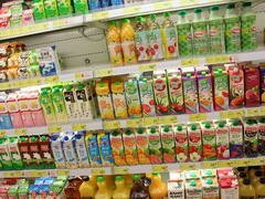 Lebensmittelpreise in Macau, Milch, Säfte