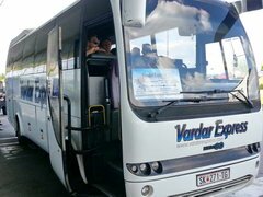 Transport Skopje (Mazedonien), Vardar Express Bus nach Skopje Flughafen