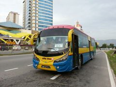 Malaysia, Borneo, Kotakinabalu, Stadtbus