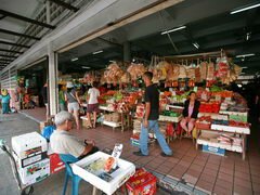 Malaisie, prix d'épicerie à Kotakinabalu, Fruits au marché