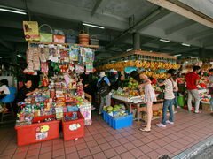 Malaisie, prix des produits alimentaires à Kotakinabalu, Légumes au marché