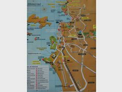 Malaisie, Bornéo, Kota Kinabalu, Carte de Kota Kinabalu
