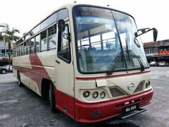 Malaisie, transport à Kuching, Bau bus