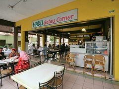 Malaisie, Bornéo, Miri, Dans un café