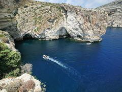 Malta Sehenswürdigkeiten, Blaue Grotte