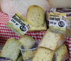 Prix des denrées alimentaires à Amsterdam, Différents fromages avec additifs