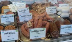 Prix des denrées alimentaires à Amsterdam, Diverses saucisses sur le marché
