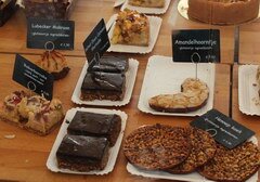 Lebensmittelpreise in Amsterdam in den Niederlanden, Kuchen und Gebäck