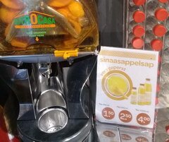 Lebensmittelpreise in Amsterdam, Preise für gepressten Orangensaft