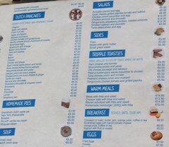 Lebensmittelpreise in Amsterdam in den Niederlanden, Café-Preise