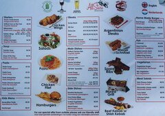 Preise für eine Mahlzeit in Amsterdam in den Niederlanden, Preise in einem Touristenrestaurant im Zentrum von Amsterdam