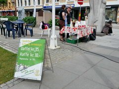 Oslo Street Food Preise in Norwegen, Kaffee & Waffeln