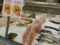 Lebensmittelpreise in Norwegen, Fisch