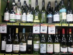 Prix des boissons alcoolisées en Nouvelle-Zélande, Divers vins