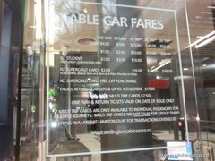 Neuseeland Preise in Wellington, Wellington Cable Car