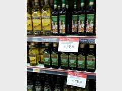 Lebensmittelpreise in Peru, Olivenöl