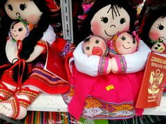 Souvenirs in Peru (Lima), Puppen