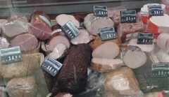 Lebensmittelpreise in Polen, Warschau, gebackenes Schweinefleisch