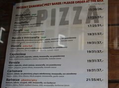 Schnellimbiss in Warschau, Pizzeria