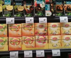Lebensmittelpreise in Polen in Warschau, Tee