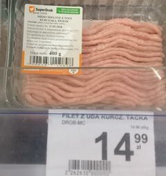 Lebensmittelpreise für Fleisch in Warschau, Polen
