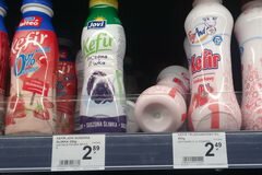 Produktpreise in polnischen Supermärkten, Fruchtkefir