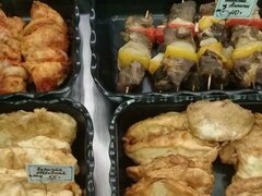 Moskau Lebensmittelpreise, Fisch und Fleisch