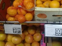 Moskau Lebensmittelpreise, Mandarinen