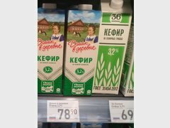 Lebensmittelpreise in Moskau, Kefir