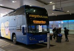 Intercity Scotland, Extérieur du bus de l'Angleterre à l'Ecosse