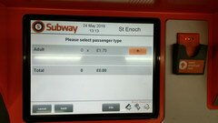 Glasgow Metro in Schottland, Wählen Sie Ihren Fahrscheintyp