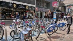 Transport en Ecosse et à Edimbourg, vélos de ville en Ecosse