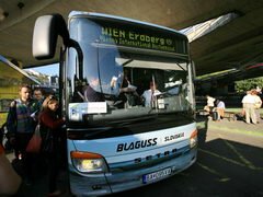 Intercity-Verkehr in der Slowakei, Bus Blaguss