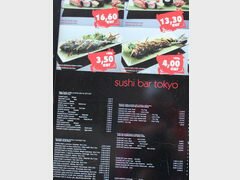 Restaurantpreise in Bratislava, Sushi Bar Sushi & Rolls