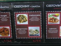 Lebensmittelpreise in Bratislava, Teigwaren