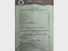 Lebensmittelpreise in Bratislava, Tee und Kaffee