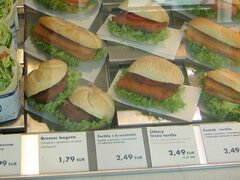 Lebensmittelpreise in Bratislava, Sandwiches