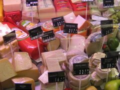 Slowenien Lebensmittelpreise in Ljubljana, Käse