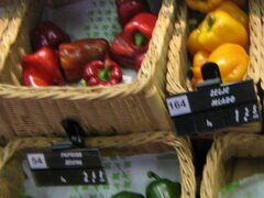 Lebensmittelpreise in Slowenien in Geschäften, Paprika