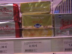 Lebensmittelpreise in Slowenien in Ljubljana, Butter