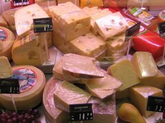 Slowenien Lebensmittelpreise in Ljubljana, verschiedene Käsesorten