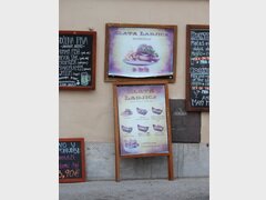 Prix des repas en Slovénie (Lac de Bled), Kebab Cafe