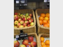 Lebensmittelpreise in Slowenien in Geschäften, Äpfel