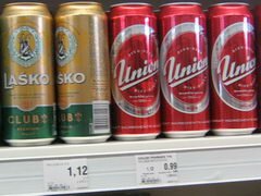 Lebensmittelpreise in Slowenien (Bled), Bierpreise