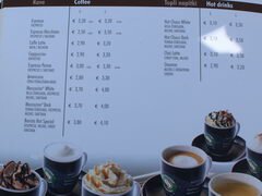 Lebensmittelpreise in Slowenien (Bleder See), Kaffee