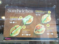 Thailand, Bangkok, Lebensmittelpreise, Fast-Food-Hamburger-Sandwiches