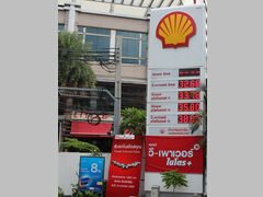 Bangkok, Thailand, Benzinpreise